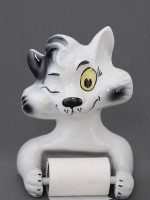 Держатель для бумаги Кот хулиган