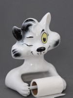 Держатель для бумаги Кот хулиган