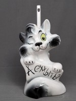 Декоративная скульптура Кот-Хулиган
