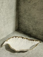 Салатник "Лист" зол.